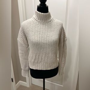 J.Crew cream knit sweater, women’s size small